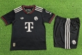 2526 Bayer third away kids player version soccer jersey